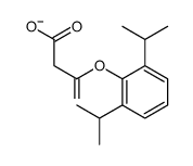 3-[2,6-di(propan-2-yl)phenoxy]-3-oxopropanoate结构式