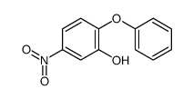 5-nitro-2-phenoxyphenol Structure