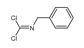 dichlorure de l'acide N-(phenylmethyl) carbonimidique Structure