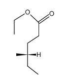ethyl (S)-4-methylhexanoate Structure