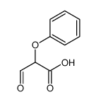 3-oxo-2-phenoxypropanoic acid Structure
