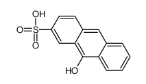 9-hydroxyanthracene-2-sulfonic acid Structure