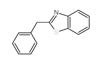 Benzothiazole,2-(phenylmethyl)-结构式