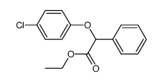 (4-chloro-phenoxy)-phenyl-acetic acid ethyl ester Structure