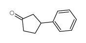 3-苯基环戊酮结构式