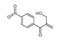 2-(hydroxymethyl)-1-(4-nitrophenyl)prop-2-en-1-one结构式