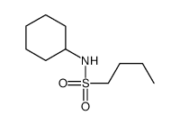 N-Cyclohexyl-1-butanesulfonamide结构式