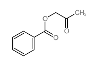 2-氧代丙基 苯甲酸酯结构式