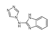 1H-Benzimidazol-2-amine,N-4H-1,2,4-triazol-4-yl-(9CI) Structure