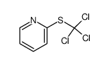 2-[(trichloromethyl)thio]pyridine结构式