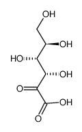 D-阿拉伯-2-己糖醛酸结构式