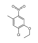 5-chloro-4-ethoxy-2-nitrotoluene structure