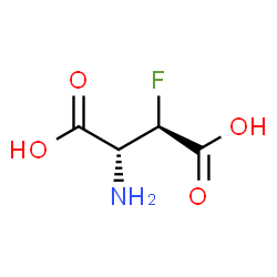 beta-fluoroaspartic acid Structure