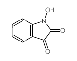 1-hydroxyindole-2,3-dione结构式