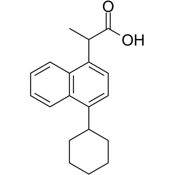 Vedaprofen structure