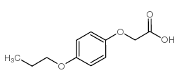 2-(4-propoxyphenoxy)acetic acid Structure