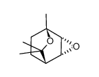 1,6,6-trimethyl3,7-dioxatricyclo[3.2.2.02,4]nonane结构式