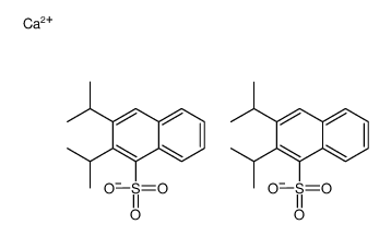 calcium bis(diisopropylnaphthalenesulphonate) Structure