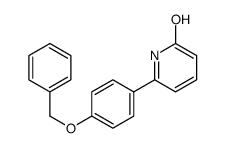 6-(4-phenylmethoxyphenyl)-1H-pyridin-2-one Structure
