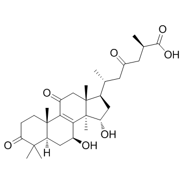 Ganoderic acid A Structure