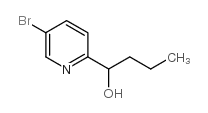 1-(5-溴吡啶-2-基)-1-丁醇结构式