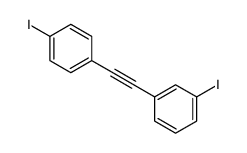 1-iodo-3-[2-(4-iodophenyl)ethynyl]benzene结构式