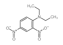 Benzenamine,N,N-diethyl-2,4-dinitro- Structure