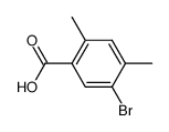 5-溴-2,4-二甲基苯甲酸结构式