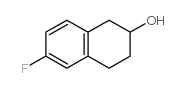 6-氟-1,2,3,4-四氢萘-2-醇结构式