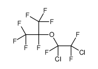 2-(1,2-dichloro-1,2,2-trifluoroethoxy)-1,1,1,2,3,3,3-heptafluoropropane结构式