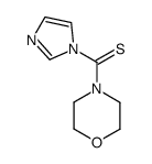 4-(1H-imidazol-1-ylcarbonothioyl)morpholine结构式