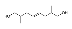 2,7-dimethyl-4-octene-1,8-diol结构式