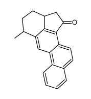 5-methyl-2a,3,4,5-tetrahydro-2H-benz[j]aceanthrylen-1-one结构式