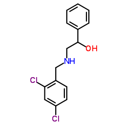 2-[(2,4-Dichlorobenzyl)amino]-1-phenylethanol结构式