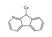 (9H-indeno[2,1-b]pyridin-9-yl)cesium结构式