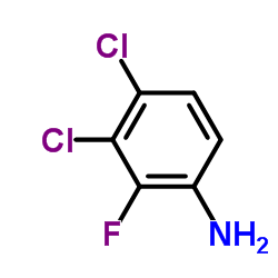3,4-Dichloro-2-fluoroaniline structure