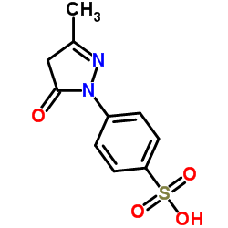 3-甲基-1-(4-磺酸苯基)-2-吡唑啉-5-酮图片