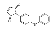 1-(4-phenylsulfanylphenyl)pyrrole-2,5-dione结构式