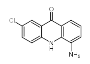 5-amino-2-chloro-10h-acridin-9-one Structure