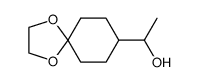 1-(1,4-dioxa-spiro[4.5]dec-8-yl)-ethanol结构式