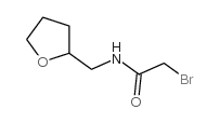 2-溴-n-(四氢-2-呋喃甲基)乙酰胺结构式