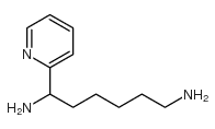 1-吡啶-2-基-1,6-己二胺结构式