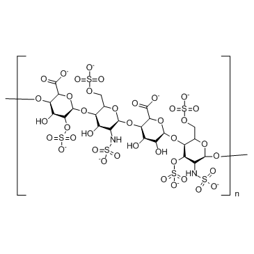 硫酸类肝素结构式