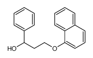 3-(萘-1-基氧基)-1-苯基丙烷-1-醇结构式
