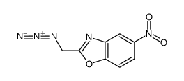 2-(azidomethyl)-5-nitro-1,3-benzoxazole Structure