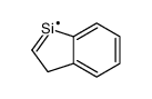 7λ3-silabicyclo[4.3.0]nona-1,3,5,7-tetraene结构式