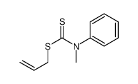 prop-2-enyl N-methyl-N-phenylcarbamodithioate结构式