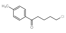 5-CHLORO-1-(4-METHYLPHENYL)-1-OXOPENTANE结构式