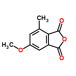 6-Methoxy-4-methyl-2-benzofuran-1,3-dione结构式