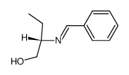 (S,E)-2-(benzylideneamino)butan-1-ol Structure